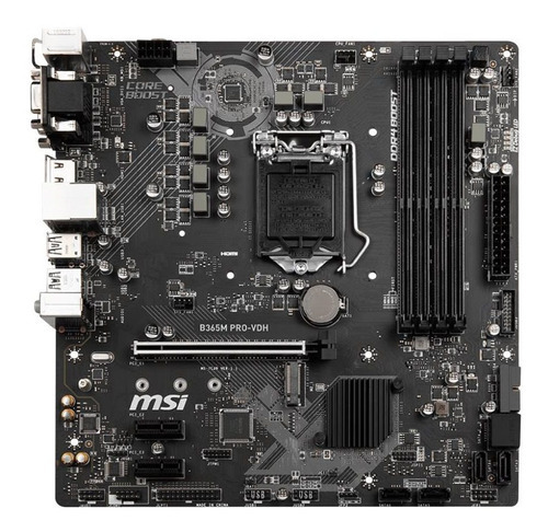 Mother Msi B365m Pro-vdh Lga1151 Intel Core Ddr4 Pci-e M2 