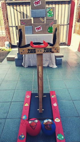 Imagen 4 de 5 de Arriendo Juego Super Angry Birds Cumpleaños Eventos