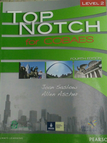 Libro De Ingles Top Notch For Cobaes Level 2 