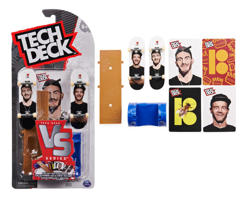 Tech Deck Skate De Dedo Fingerboard Com Obstáculo