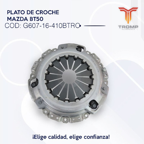 Plato De Croche Mazda Bt50