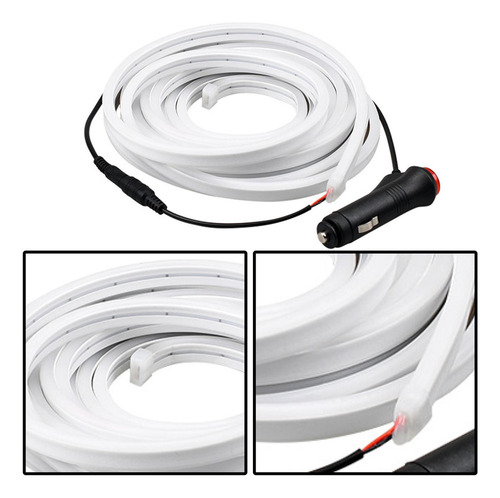 Tira De Luces Led Para Maletero, Luz De Luz Blanca Cálida