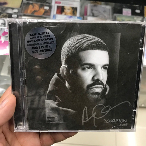 Drake - Scorpion Cd Duplo Nacional Lacrado Hip Hop Rap