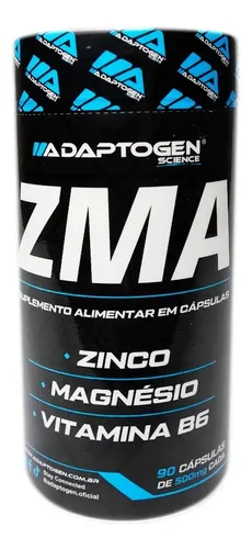 Zma 90 Caps Adaptogen - Massa Muscular + Testosterona | MercadoLivre