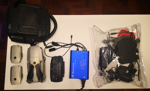 Dji Mavic Pro Platinum C/ 3 Baterias + Muchos Accesorios