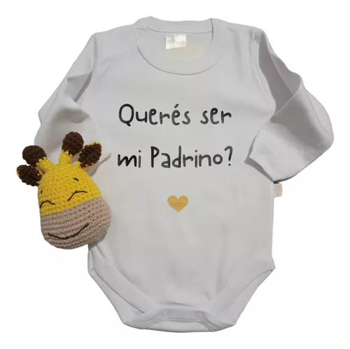 Amo a mi padrino bebé body, regalo de bautismo, amo a mi padrino camisa,  ahijada ahijada ahijado ropa, lindos monos de bebé -  España