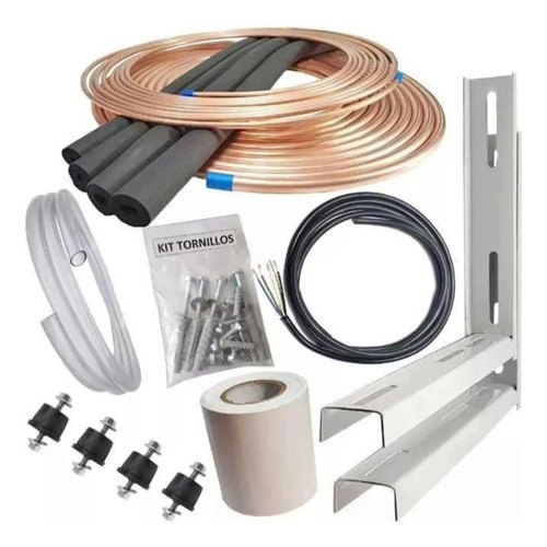 Kit Instalación Split 4500 A 6000 Frio Calor