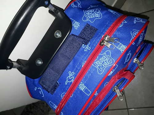 Kit Mochila Rodinha Luccas Neto + Lancheira + Brinde Estojo