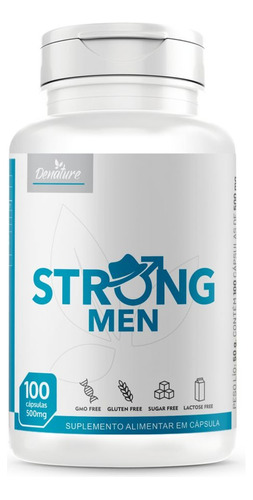 Potenciador De Testosterona Natural Strong Men Test Boost
