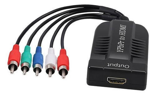 Y Hdmi Fêmea Para Ypbpr Macho Rgb 1080p Componente Vídeo R L