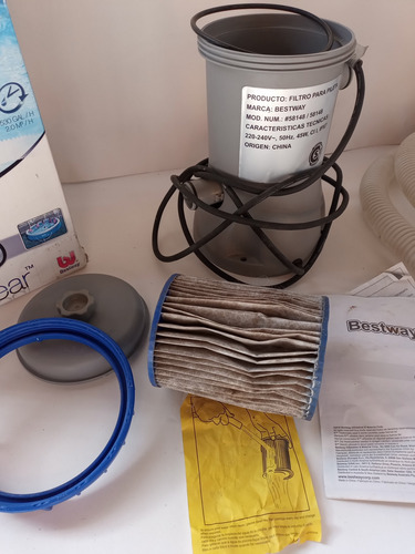 Filtro Pileta Flowclear Bestway 58148 Usado Completa (Usado)