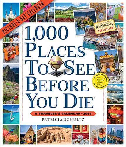 Book : 1,000 Places To See Before You Die Picture-a-day Wal