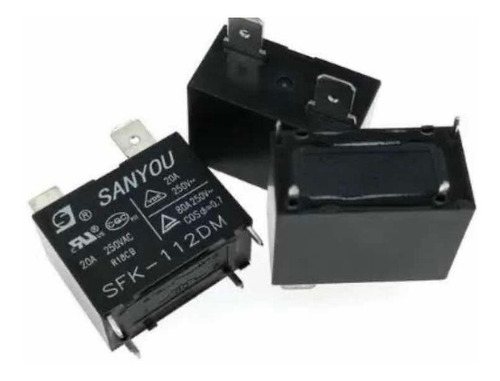 Relay Para Aire Acondicionado 12v 25a 250vac