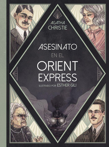 Libro: Asesinato En El Orient Expres. Esther Gili. Lunwerg E