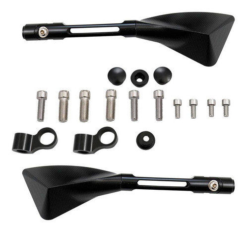 Imagem 3 de 3 de Retrovisor Esportivo Tipo Tomok Preto Kasinski Crz 150 2012