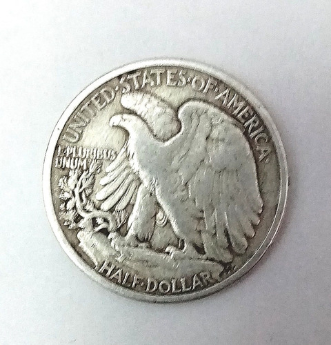 Moneda Antigua Half Dollar 1917, Para Coleccionistas. (Usado)