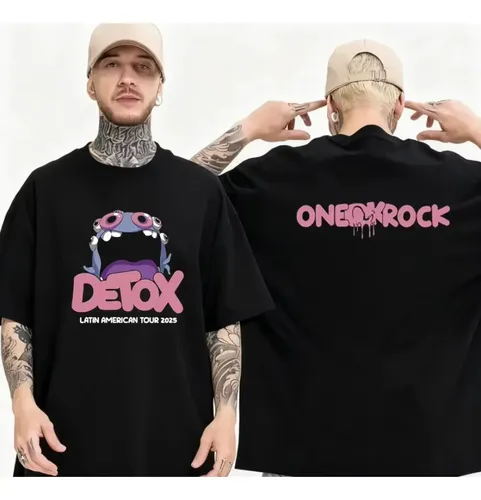 ONE OK ROCK DETOX Tシャツ XL セット Camiseta Masculina One Ok Rock Detox Journey | MercadoLivre