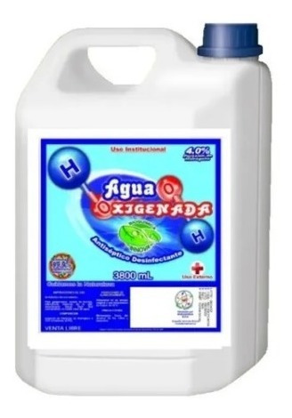 Agua Oxigenada 4% De Volumen - mL a $10