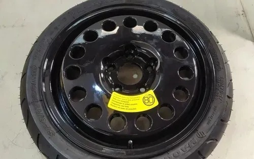 Estepe Fino Mercedes Aro 17 Com Macaco E Chave De Roda!