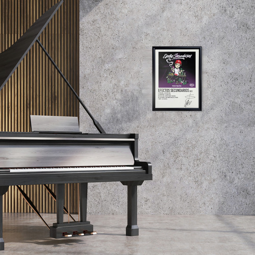 Cuadro Peso Pluma Efectos Secundarios Music C/marco 60x50
