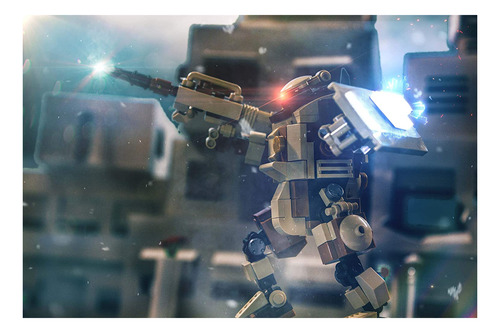 Robot Robot Ranger De La Serie Scifi De Mybuild Mecha Frame