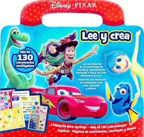 Libro Lee Y Crea - Disney Pixar De Disney School Fun