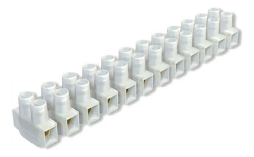 Pack X 5 Borneras Divisible Para Cable 2,5/4 Mm Calidad Blanco