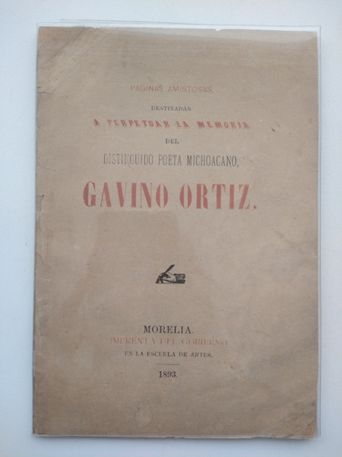 Gavino Ortiz, Morelia 1893