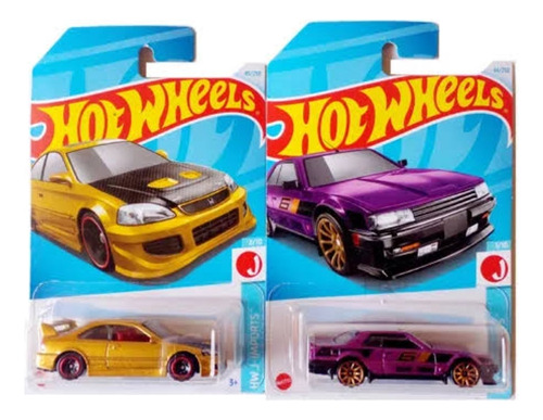 Hot Wheels; Nissan Skyline Rs Y Honda Civic Si 