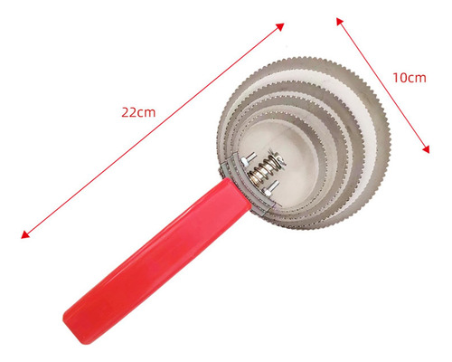 Peine De Curry Reversible, Cepillo De Metal Para 4 Anillos