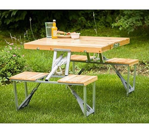 Leisure Season Pft12 Mesa De Picnic Plegable Portátil