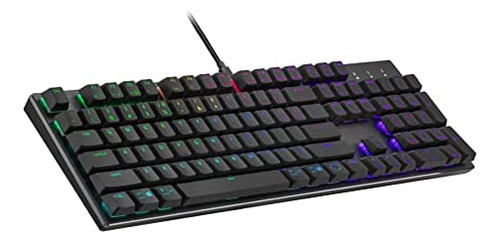 Teclado Mecánico Inalámbrico Cooler Master Sk652/negro.