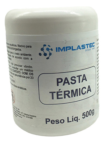 Pasta Térmica Pote 500g Cor Branco