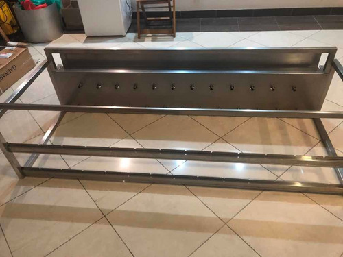 Churrasqueira Giratória Inox Grill 25 Espetos