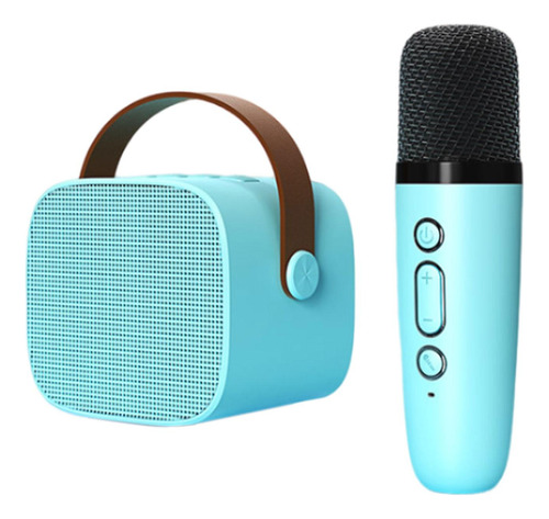 Conjunto De Karaoke Inalámbrico Altavoz Bluetooth Portátil