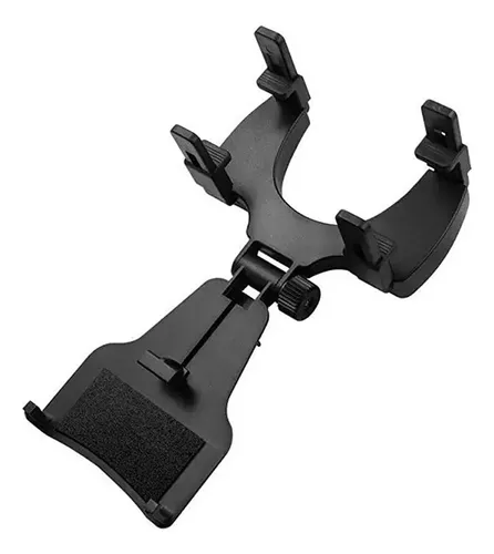 Soporte Para Celular Para Auto Espejo Retrovisor Montaje Seguro Y Ajustable Para Una Visibiiidad Óptima Mientras Conduces