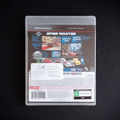 Disney Pixar Cars 2 - Playstation 3 - Lacrado (Usado)