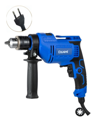 Taladro Impacto Industrial 1/2 Pulgadas 13mm 710w Danmi