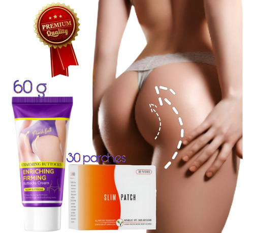 Kit Aumento Gluteos Anticelulitis Reducir Grasa Adelgazar Hierbas