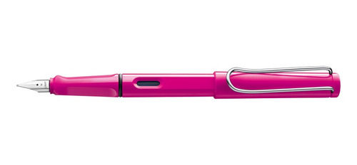 Lapicera Pluma Safari Rosa Trazo Medio 013 T10bl  - Lamy