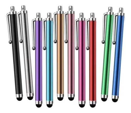 10pcs Lápices Touch Universal Para Tablets, Celulares, Etc