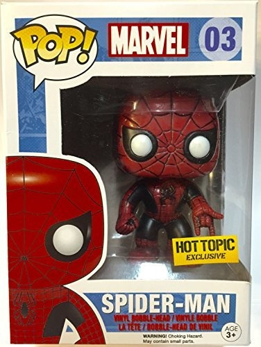 Funko Pop! Spider-man Hot Topic Exclusive