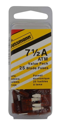 Bussmann (vp / Atm-7-1 / 2-rp) Brown 7-1 / 2 Amp Fast Acting