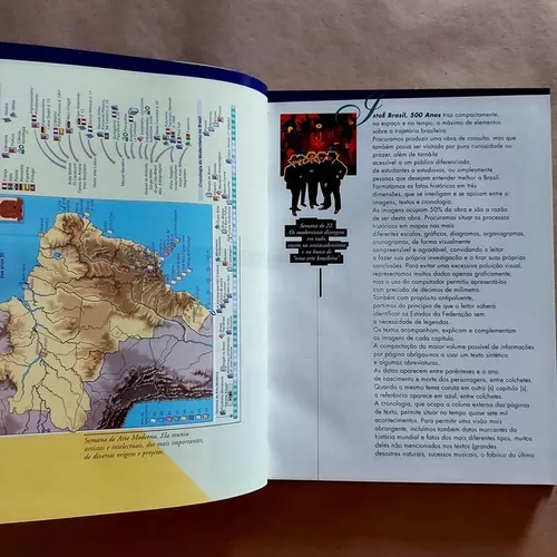 Atlas Histórico Isto É Brasil 500 Anos Bernardo Joffily 1998