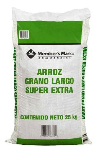 Arroz Blanco Member's Mark Súper Extra 25 Kg