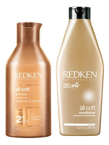 Redken Pack De Shampoo + Crema+ Envío Gratis