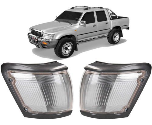 Juego De Giros Faros Toyota Hilux 2001 2002 2003 2004 Gris