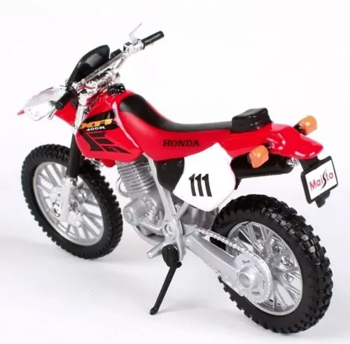 Miniatura Moto Trilha Kawasaki Klx250sr Motinha Ferro Maisto