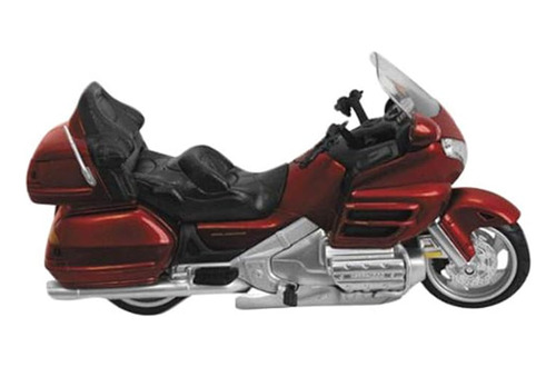 Nuevo 12 Escala Gold 2010 Modelo Motocicleta Rojo Fundido Tr