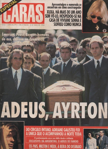 Caras Especial - A Morte De Ayrton Senna - Revista
